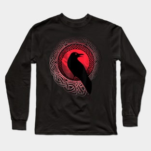 Viking, Odin, Ravens, Huginn and Muninn - Myth Graphic Long Sleeve T-Shirt